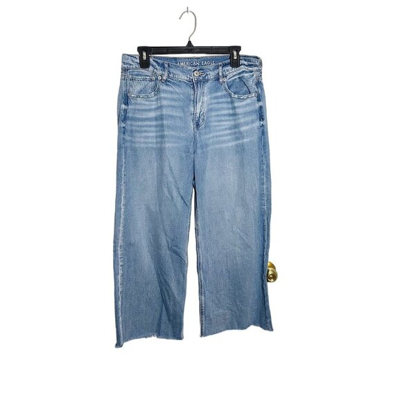 American Eagle Outfitters Denim - American Eagle Low Rise Skater Jean Cropped Denim Jeans Medium Wash Size 8 Short